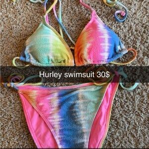 Hurley Colorful Tie-Dye Bikini